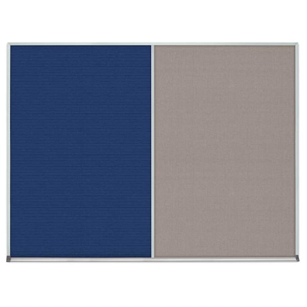 Single Door Radius Corkboard, 18"x24", Bla, UV7000RC-BLACK-FORBO